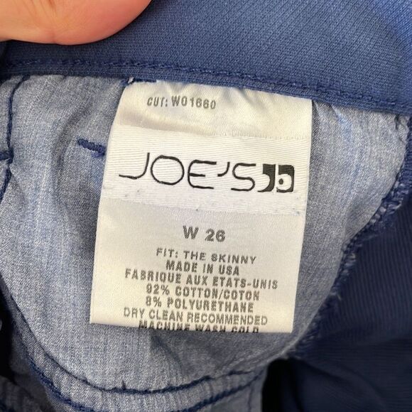 Joe's Women's The Skinny Fit Jeans Slim Leg Mid Rise 5 Pocket Light Blue Size 26 - Picture 4 of 9